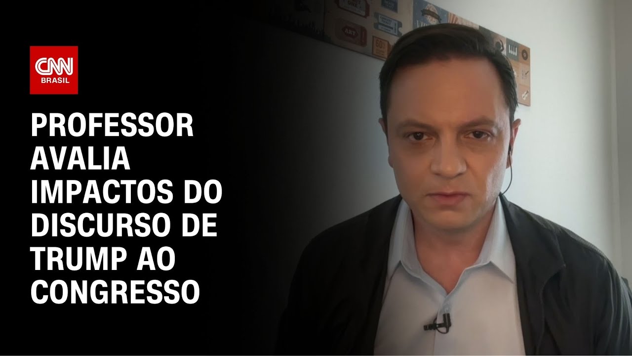 Professor avalia impactos do discurso de Trump ao Congresso | LIVE CNN