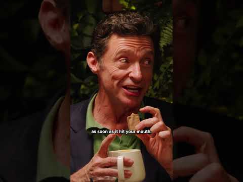 Hugh Jackman does the Tim Tam Slam