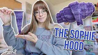 Knitting the Sophie Hood | PassioKnit Vlog