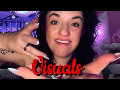 ASMR | Fast & Aggressive hand movements (spirals), flutters, inaudible & mic triggers 