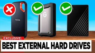 Top 5 BEST External Hard Drives in 2026 You Can Actually Tru