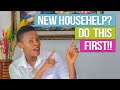 10 THINGS I Do When I Get A New HOUSEHELP