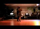  Linus Aabye Jensen  and  Raquel Marques  are  dancing  to  the  tango  "  El Recodo  "