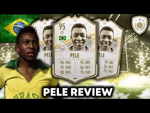 95 MID ICON PELE PLAYER REVIEW! WORTH YOUR SWAPS? FIFA 21 ULTIMATE TEAM