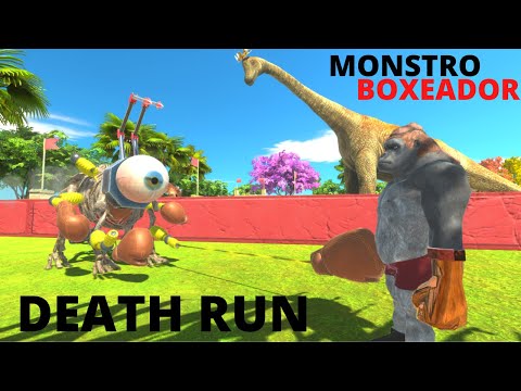 Monstro Boxeador Death Run - Boxing Moster Death Run - Animal Revolt Battle Simulator