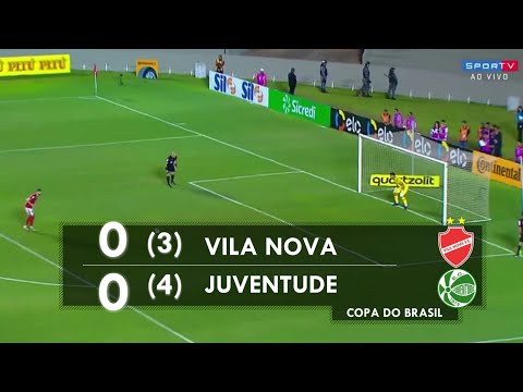 PÊNALTIS | Vila Nova x Juventude | 720p60 | Melhores Momentos Copa do Brasil 2019
