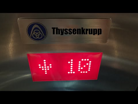 Thyssenkrupp Traction Elevators at the Arts District Garage in Oklahoma City, OK