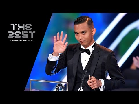 THE FIFA PUSKAS AWARD 2016 - Mohd Faiz Subri WINNER