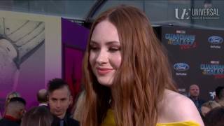 Karen Gillan on Nebula's Return at the Guardians of the Galaxy Vol. 2 Red Carpet Premiere