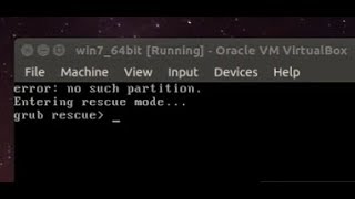 How to solve grub rescue - after deleted my ubuntu partition