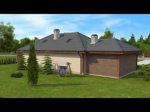 Z90 v2 - Gotowy projekt domu z poddaszem użytkowym we współczesnym stylu do 150 m2