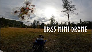 FPV mini drone test UR65 - Flight #3 - Open park!