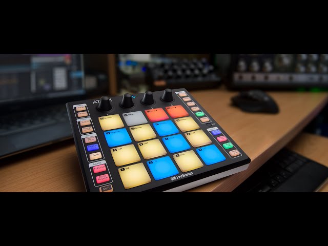 Vídeo relacionado con PreSonus ATOM, Controlador MIDI, Controlador de Pads para Producción Musical y Actuación con Studio One Artist, Ableton Live Lite y Paquete de Software de Grabación Studio Magic