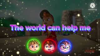 Alvin and the chipmunks - can you help me? /run away (with lyrics)