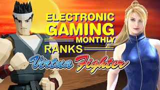 Electronic Gaming Monthly Top 10 Virtua Fighter Games