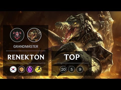 Renekton Top vs Wukong - KR Grandmaster Patch 9.3