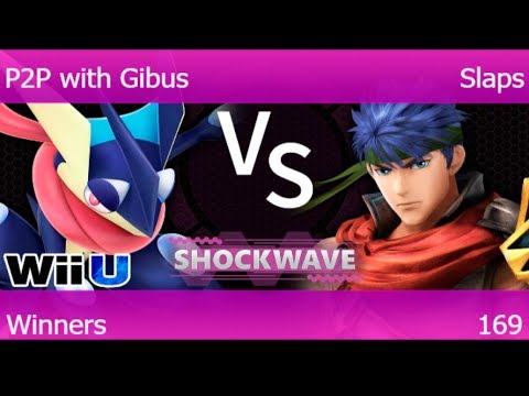 SW 169 - P2P with Gibus (Greninja) vs Slaps (Ike) Winners - Smash 4