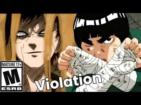 How Rock lee VIOLATED against gaara