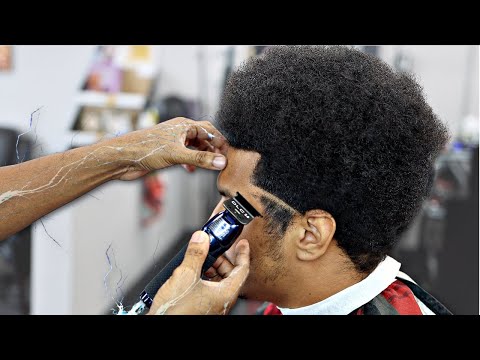 HAIRCUT TUTORIAL: AFRO TAPER | EASY FOR BEGINNERS