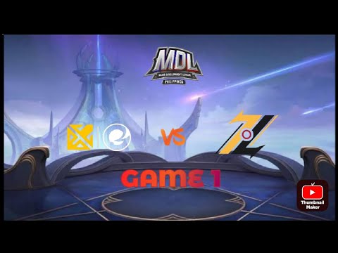 MDLPH W1 D1 - BRENxEUPHORIA VS ZOL ESPORTS - GAME 1