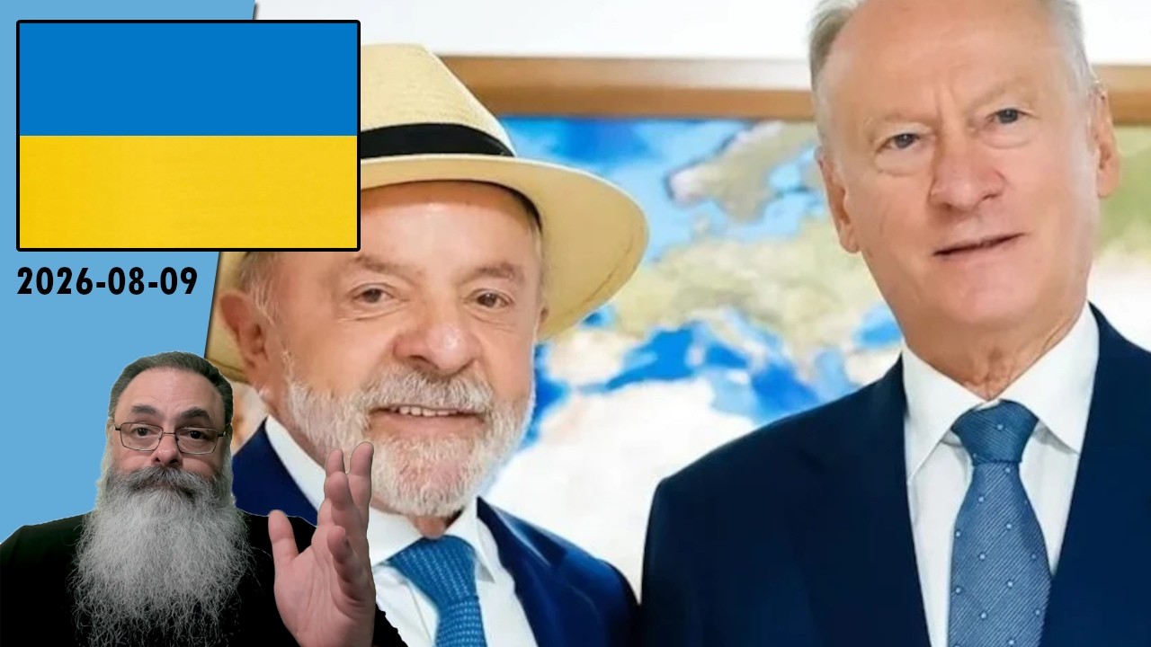#Ucrânia 2026-08-09: LULA PROMETEU a PUTIN AJUDAR RÚSSIA a PRODUZIR DRONES para GUERRA