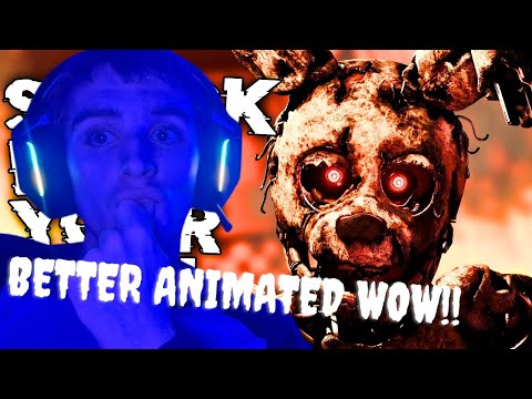 Reaction To FNAF ANIMATION- "STUCK IN YOUR RUIN (SHORT FILM | SFM) [What A Reanimation]