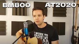 Video thumbnail for BM 800 Condenser Mic vs Audio Technica AT2020: Which One is Better? by Landon Bailey