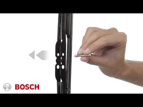 7mm Side Saddle Connection - How to Install Bosch Spectrum DirectFit Conventional Wiper Blades