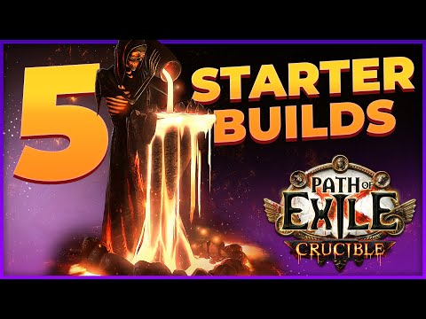 Meine 5 League Starter Build FAVORITEN für Crucible [Path of Exile 3.21]