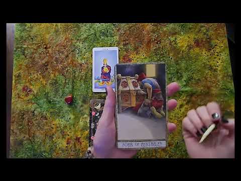 One Card in Four Decks: Four of Pentacles