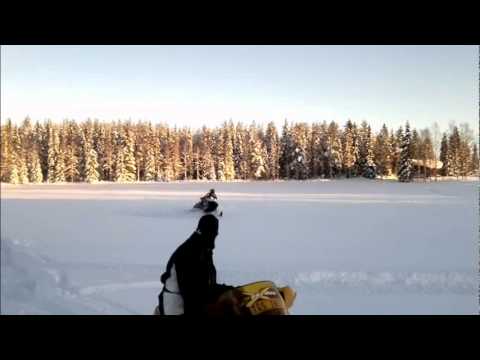 Lynx RE-800 X-trim boondocking in Umea