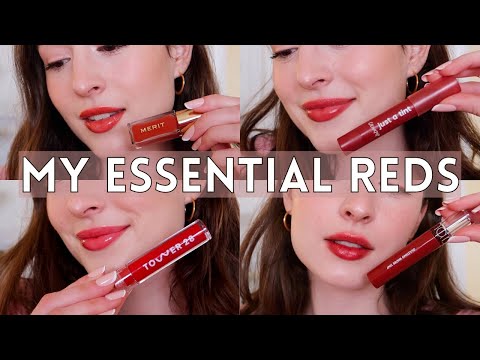 Red Lips Without Committing to a Red Lip | MY ESSENTIALS