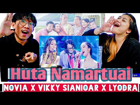 Novia Bachmid X Viky Sianipar X Lyodra - Huta Namartuai Reaksi | Bahasa Batak Tobanya Bagus Banget