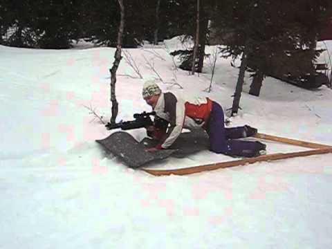 Skidskytte VC (Västansjö Cup) tävling Mars 2012