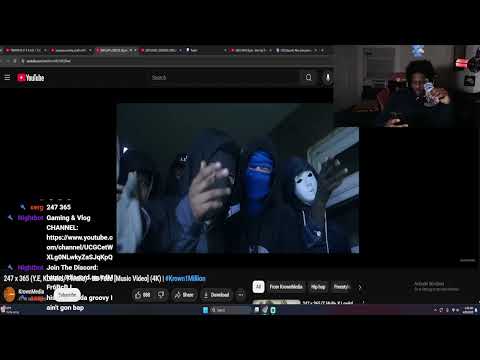 247 x 365 (Y.E, KLowkd, T Mulla) - No Face [Music Video]  | REACTION