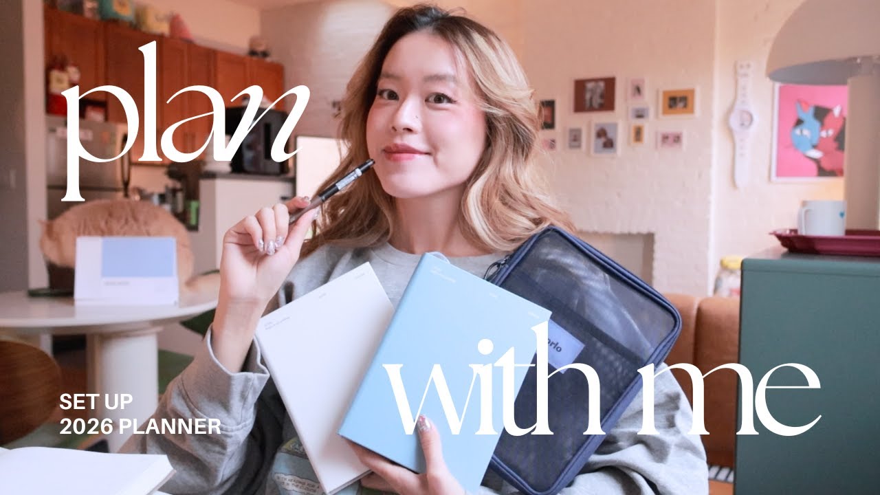 透過一本手帳在2026重整人生🪄用對系統減少80%焦慮！目標規劃tips☁️
