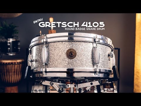 Snare Spotlight: Vintage Gretsch Round Badge 4105