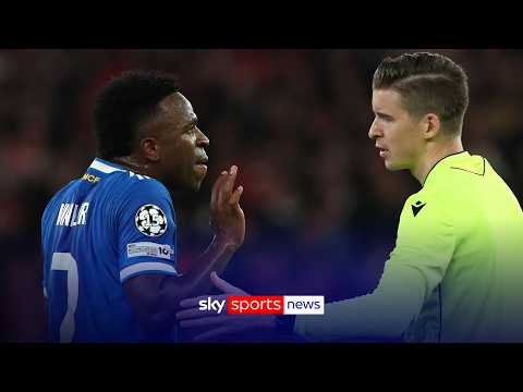 Benfica vs Real Madrid halted for 10 minutes after Vinicius Jr racism allegation