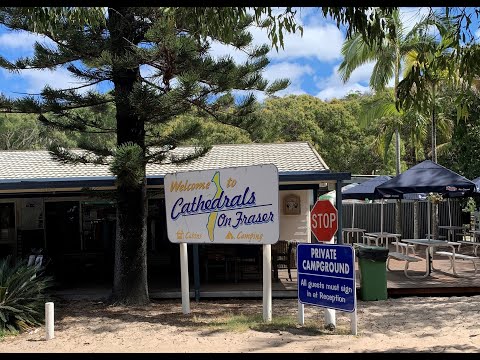 Cathedrals on Fraser - walk along the the main driveway by Real 4x4 Adventures