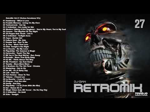 RetroMix Vol 27 (Techno Eurodance 90's) - DJ GIAN