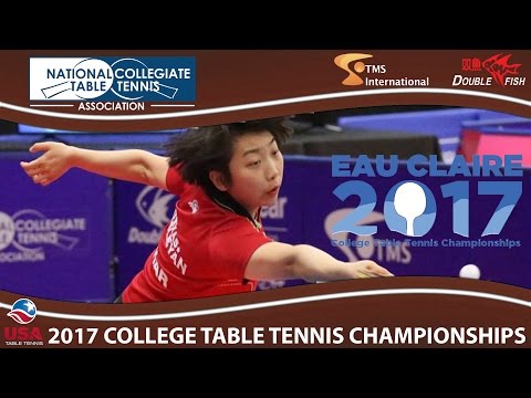 2017 TMS NCTTA - Women's Singles Yue Wu vs. Prachi Jha (Semifinal) Highlights