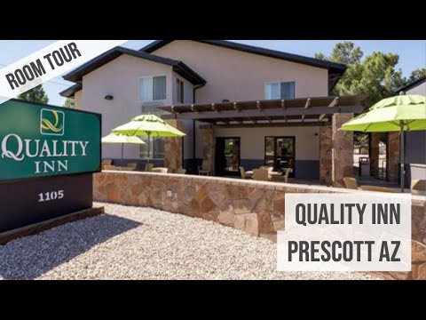 Quality Inn Prescott AZ 1105 E Sheldon St Room Tour