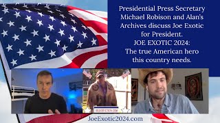 Joe Exotics Press Secretary, Mike Robison, tells why he's the best fit to be President.