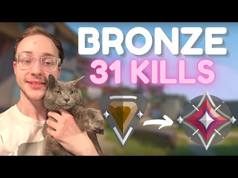 I Teach How to HARD CARRY in Bronze (Valorant Vod Review)