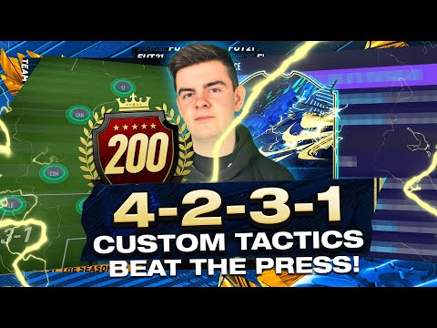 BEAT THE TOTS PRESS - 30-0 TOP 100 BEST PRO 4231 CUSTOM TACTICS POST PATCH - FIFA 21 ULTIMATE TEAM