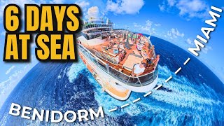 Stuck at Sea for 6 Days: Benidorm to Miami! | MSC Grandiosa Ship Tour