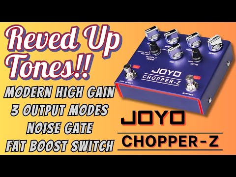 Prime Pedal Pick, Perfect for Amazon Prime Day Deals! @JOYODirect Chopper - Z Modern High Gain