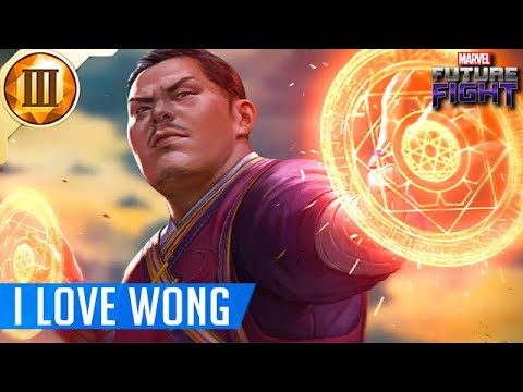 this review has exactly ONE Wong joke, try to find it - Marvel Future Fight