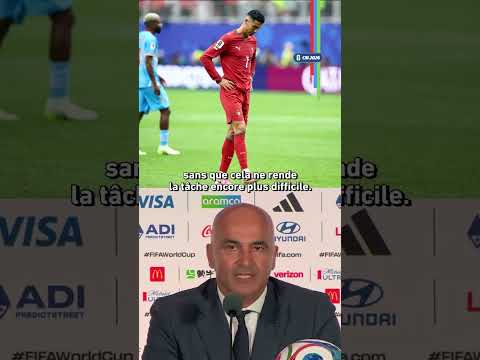 Roberto Martinez sur Cristiano Ronaldo : "Ça n'a aucun sens de le laisser sur le banc" #CoupeduMonde