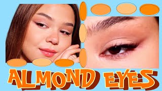 HOW TO DO MAKEUP FOR ALMOND EYE SHAPE + how to get to know your face